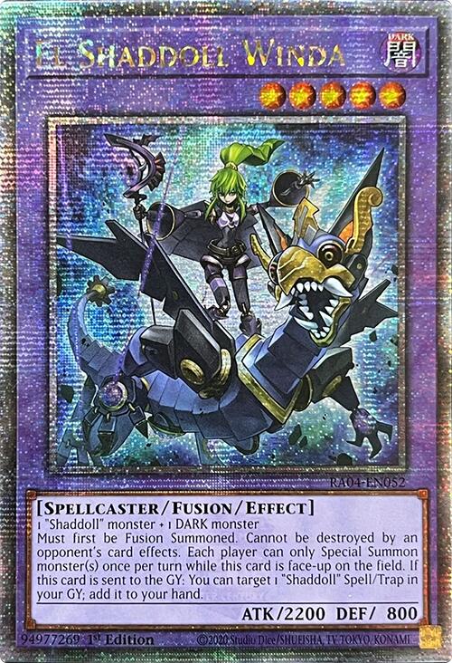 El Shaddoll Winda [RA04-EN052] Quarter Century Secret Rare Yu-Gi-Oh!