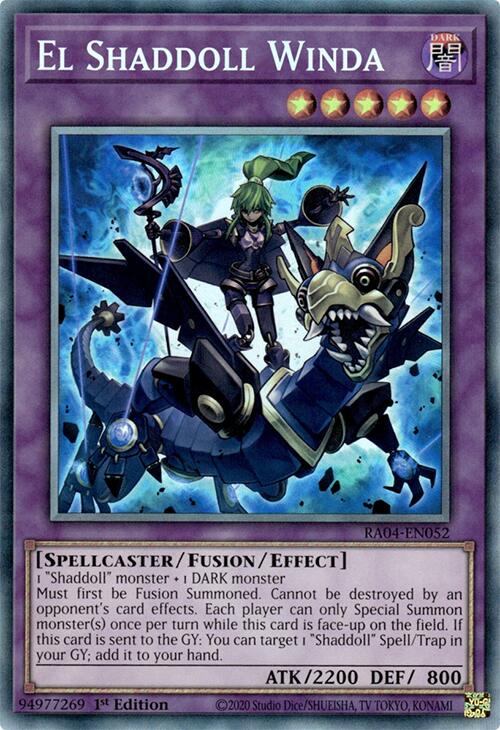 El Shaddoll Winda [RA04-EN052] Prismatic Collector's Rare Yu-Gi-Oh!
