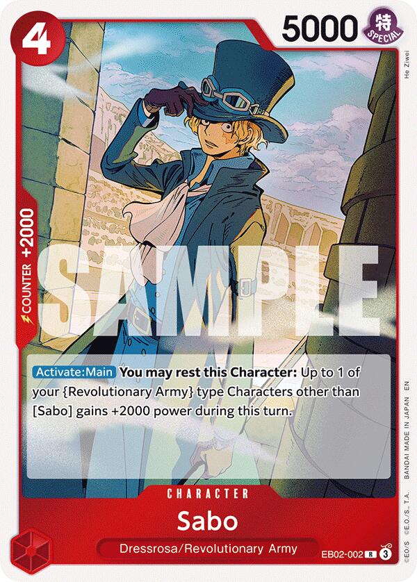 Sabo [Extra Booster: Anime 25th Collection] Bandai