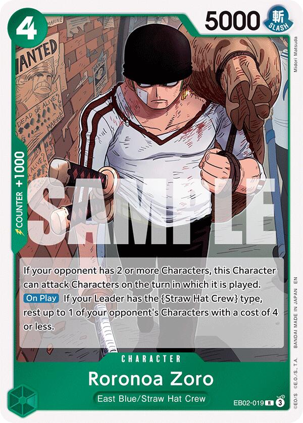 Roronoa Zoro [Extra Booster: Anime 25th Collection] Bandai