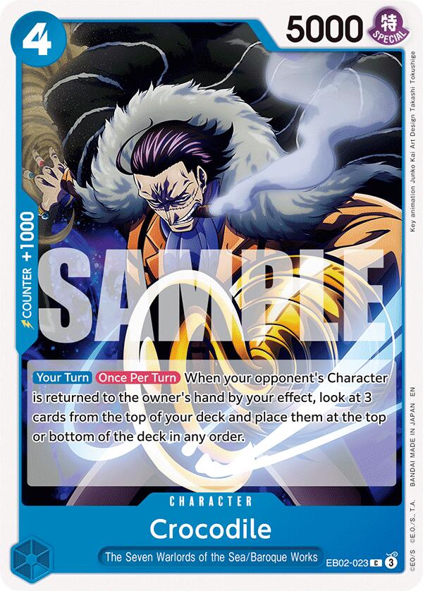 Crocodile [Extra Booster: Anime 25th Collection] Bandai