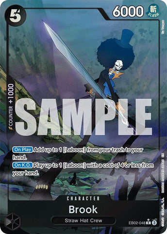 Brook (Alternate Art) [Extra Booster: Anime 25th Collection] Bandai