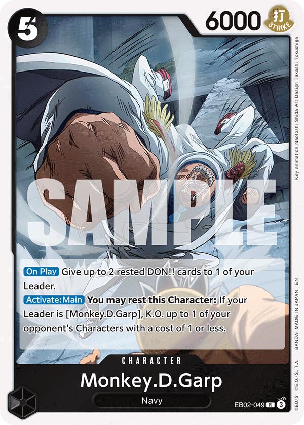 Monkey.D.Garp [Extra Booster: Anime 25th Collection] Bandai