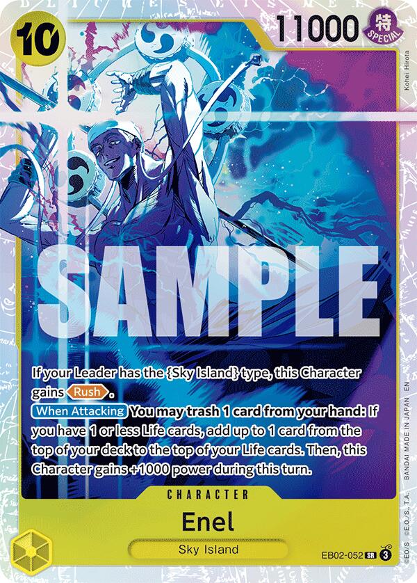 Enel [Extra Booster: Anime 25th Collection] Bandai