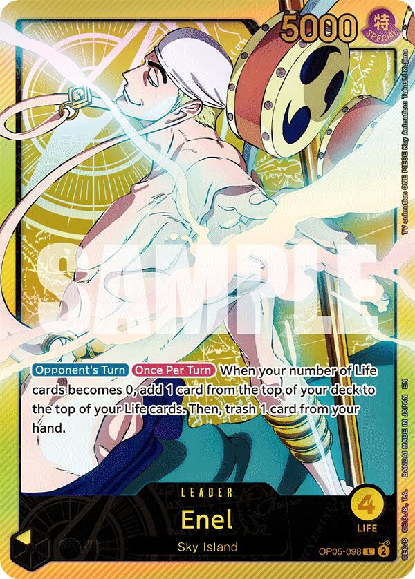 Enel (SPR) [Extra Booster: Anime 25th Collection] Bandai