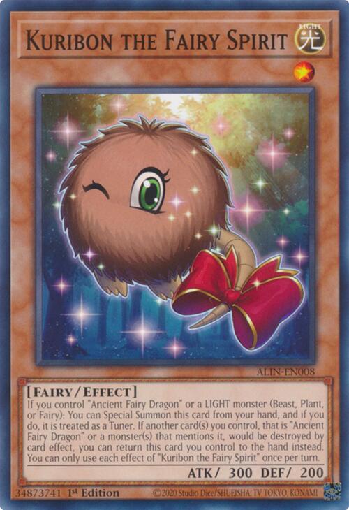 Kuribon the Fairy Spirit [ALIN-EN008] Common Yu-Gi-Oh!