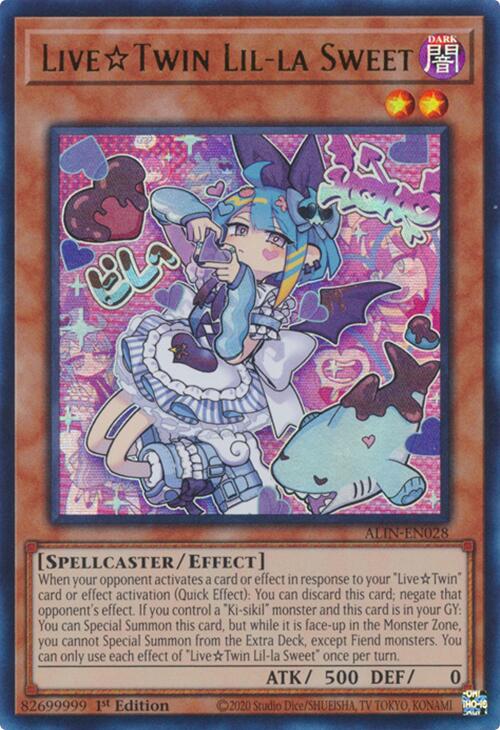 Live Twin Lil-la Sweet [ALIN-EN028] Ultra Rare Yu-Gi-Oh!