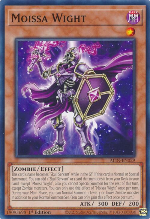 Moissa Wight [ALIN-EN029] Common Yu-Gi-Oh!