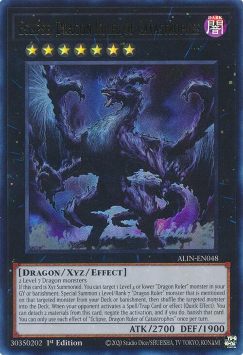 Eclipse, Dragon Ruler of Catastrophes [ALIN-EN048] Ultra Rare Yu-Gi-Oh!