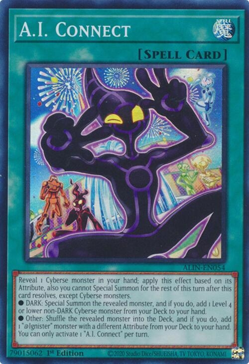A.I. Connect [ALIN-EN054] Super Rare Yu-Gi-Oh!