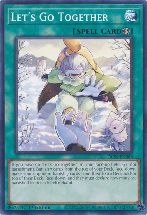 Let's Go Together [ALIN-EN068] Common Yu-Gi-Oh!
