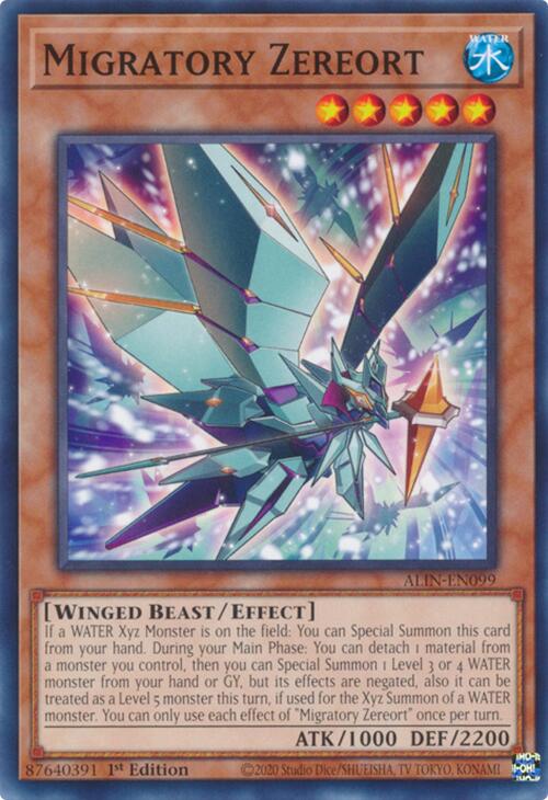 Migratory Zereort [ALIN-EN099] Common Yu-Gi-Oh!