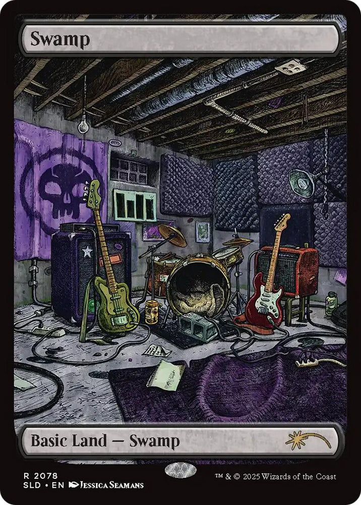 Swamp (2078) [Secret Lair Drop Series] Magic: The Gathering