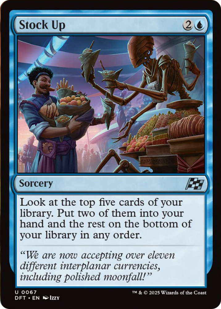Stock Up [Aetherdrift] Magic: The Gathering