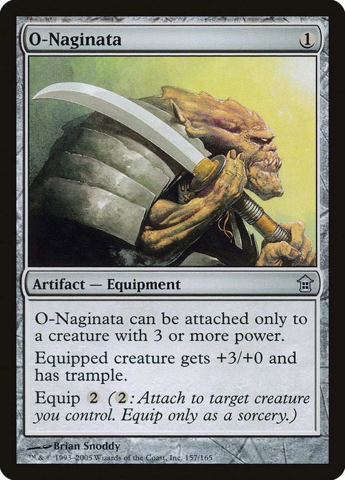 O-Naginata [Saviors of Kamigawa] Magic: The Gathering