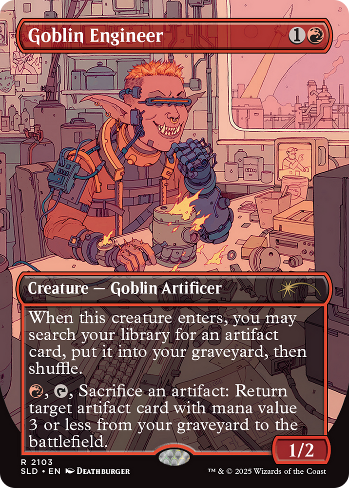 Goblin Engineer [Secret Lair Drop Series] Magic: The Gathering
