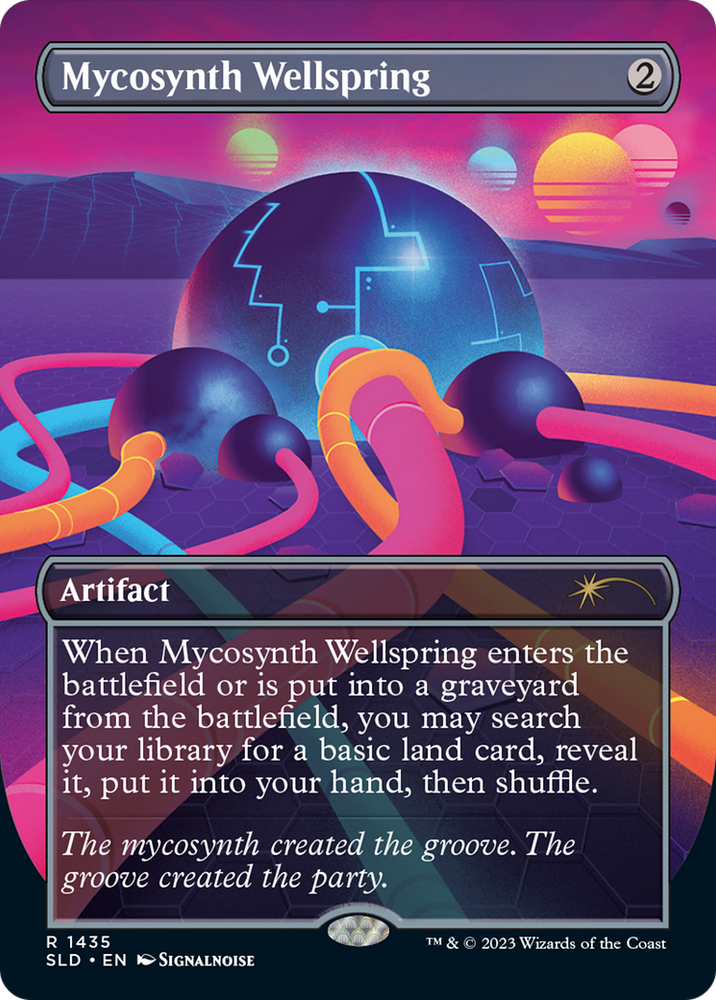 Mycosynth Wellspring (Rainbow Foil) [Secret Lair Drop Series] Magic: The Gathering