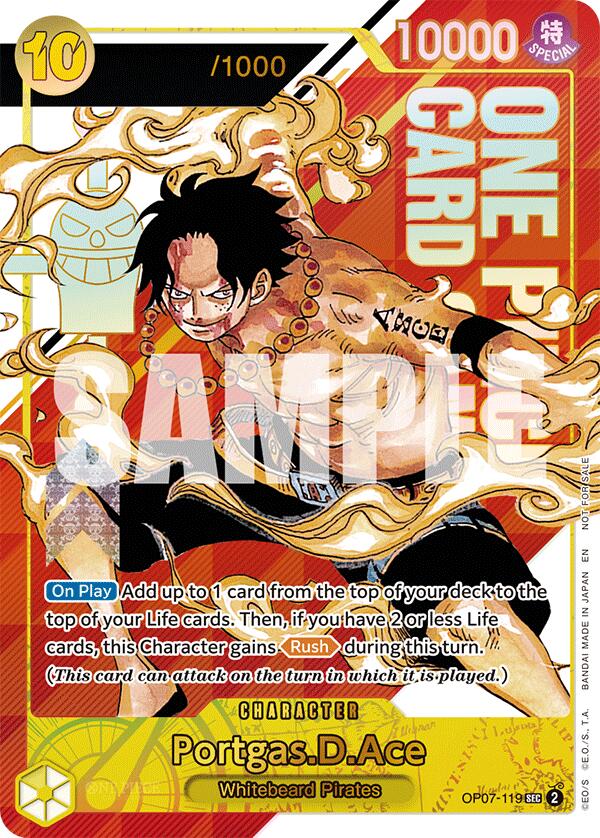 Portgas.D.Ace (Serial Numbered) [One Piece Promotion Cards] Bandai