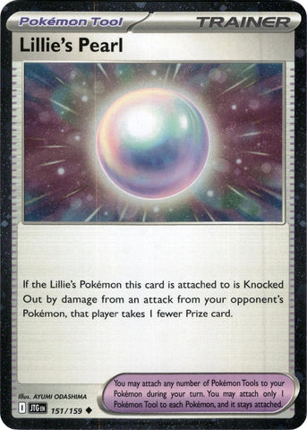 Lillie's Pearl (151/159) (Cosmos Holo) [Scarlet & Violet: Journey Together] Pokémon