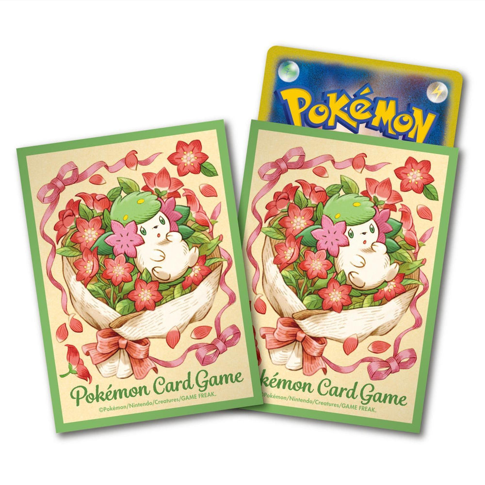 Card Sleeves - Shaymin (64-Pack) (Pokemon Center Japan Exclusive) Pokémon