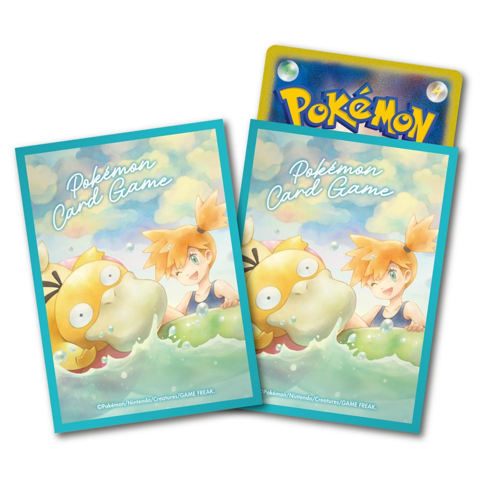 Card Sleeves - Misty & Psyduck (64-Pack) (Pokemon Center Japan Exclusive) Pokémon