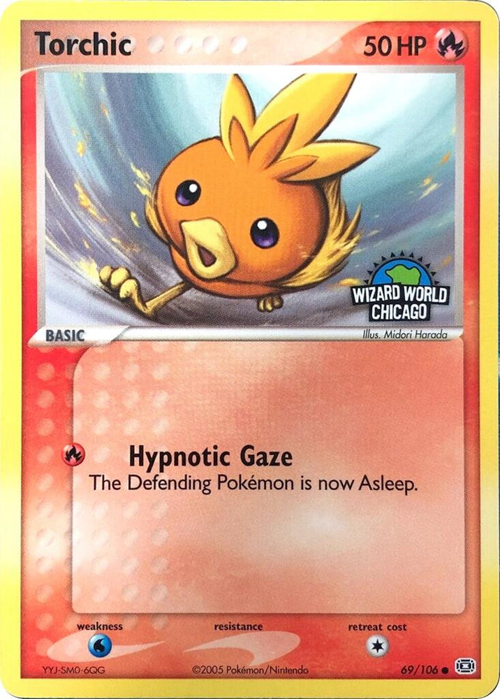 Torchic (69/106) (Wizard World Chicago) [Miscellaneous Cards] Pokémon