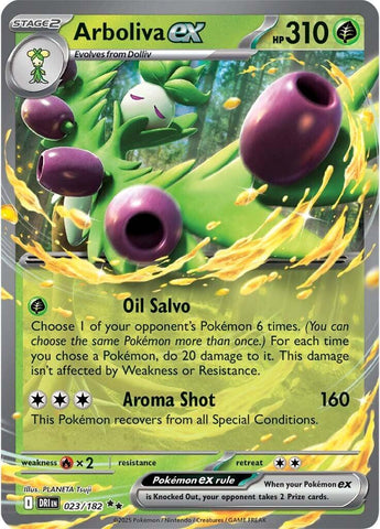 Arboliva ex (023/182) [Scarlet & Violet: Destined Rivals] Pokémon