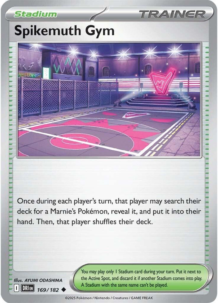 Spikemuth Gym (169/182) [Scarlet & Violet: Destined Rivals] Pokémon