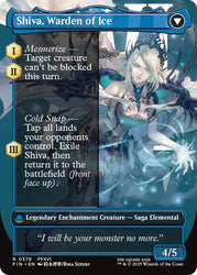 Jill, Shiva's Dominant // Shiva, Warden of Ice (Borderless) [FINAL FANTASY] Magic: The Gathering