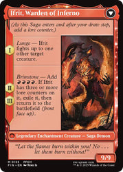 Clive, Ifrit's Dominant // Ifrit, Warden of Inferno [FINAL FANTASY] Magic: The Gathering