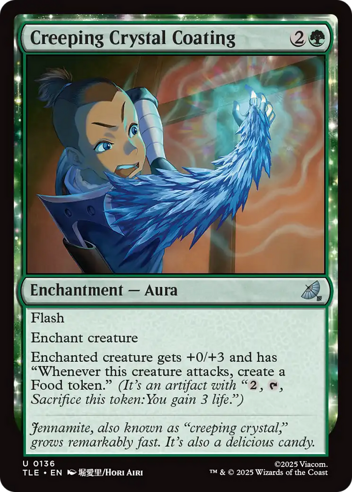 Creeping Crystal Coating [Avatar: The Last Airbender: Eternal-Legal] Magic: The Gathering