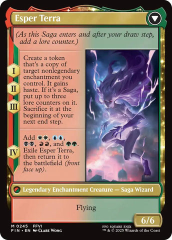 Terra, Magical Adept // Esper Terra [FINAL FANTASY] Magic: The Gathering