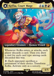 Kefka, Court Mage // Kefka, Ruler of Ruin (Extended Art) [FINAL FANTASY] Magic: The Gathering