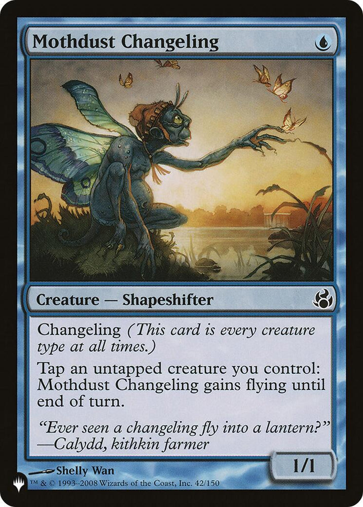 Mothdust Changeling (MOR) [The List] Magic: The Gathering
