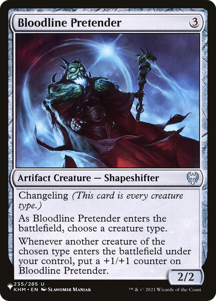 Bloodline Pretender (KHM) [The List] Magic: The Gathering