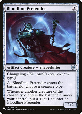 Bloodline Pretender (KHM) [The List] Magic: The Gathering