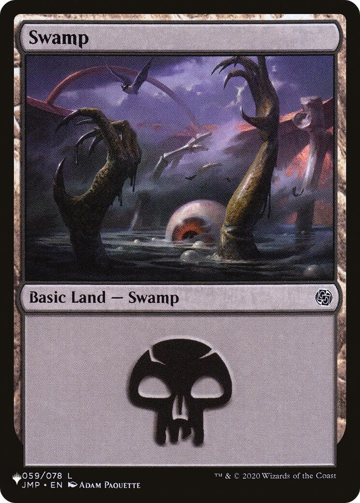 Swamp (059) (JMP) [The List] Magic: The Gathering