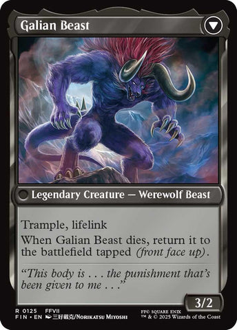Vincent Valentine // Galian Beast [FINAL FANTASY] Magic: The Gathering