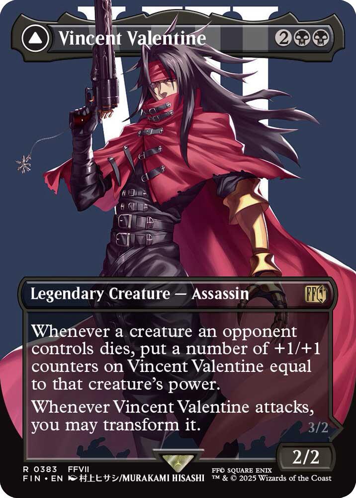 Vincent Valentine // Galian Beast (Borderless) [FINAL FANTASY] Magic: The Gathering