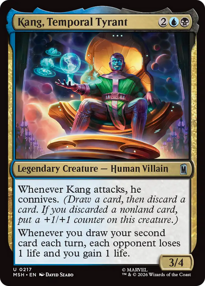 Kang, Temporal Tyrant [Marvel Super Heroes] Magic: The Gathering