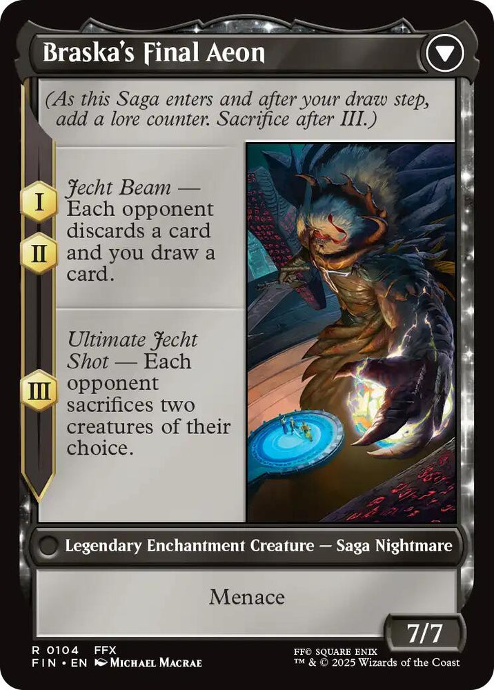 Jecht, Reluctant Guardian // Braska's Final Aeon [FINAL FANTASY] Magic: The Gathering