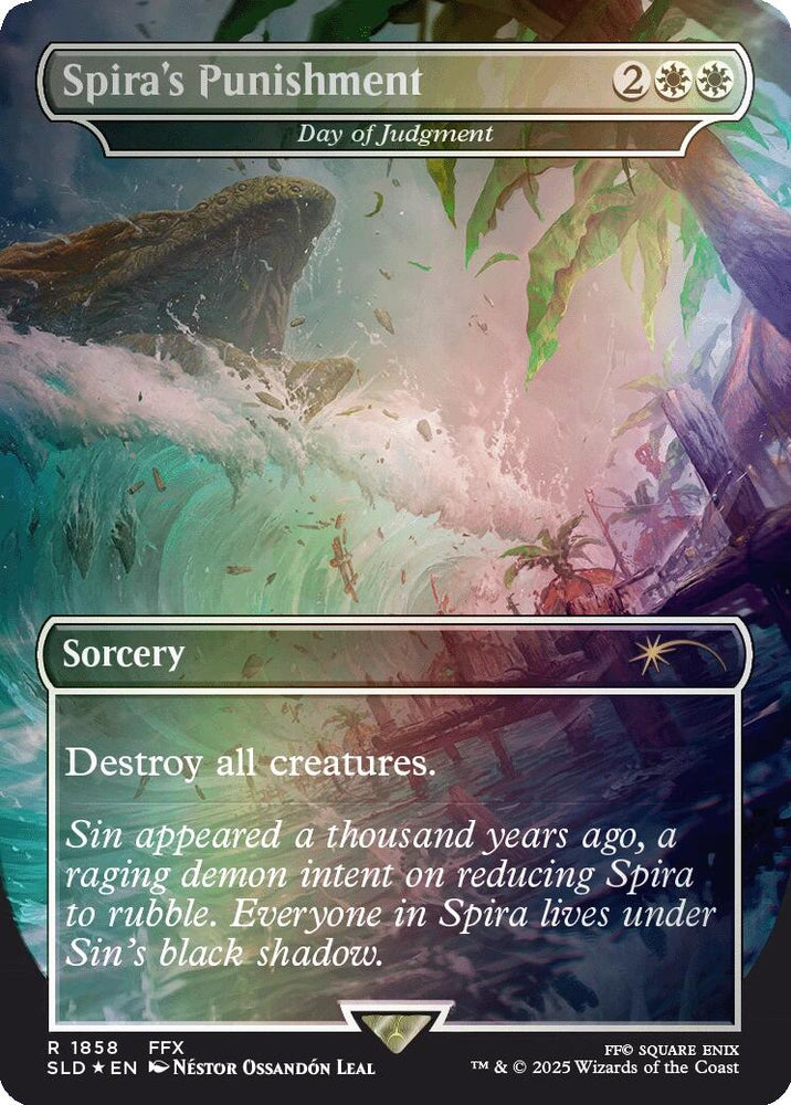Spira's Punishment - Day of Judgment (Rainbow Foil) [Secret Lair Drop Series] Magic: The Gathering