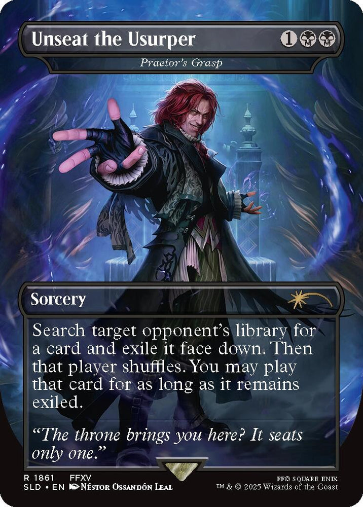 Unseat the Usurper - Praetor's Grasp [Secret Lair Drop Series] Magic: The Gathering