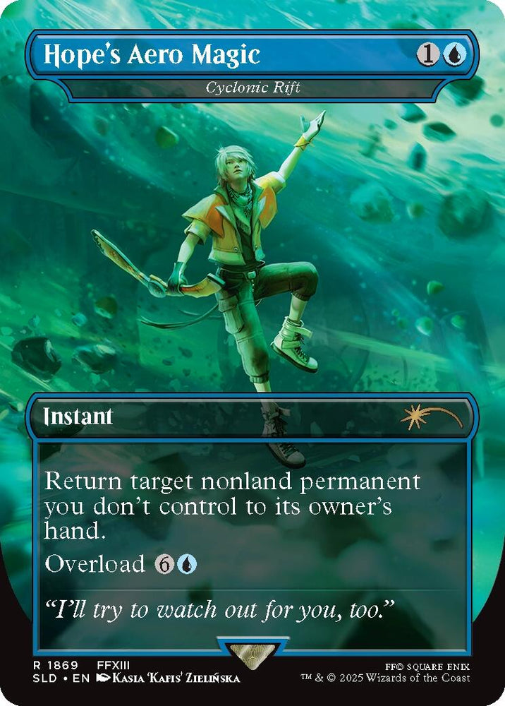 Hope's Aero Magic - Cyclonic Rift [Secret Lair Drop Series] Magic: The Gathering