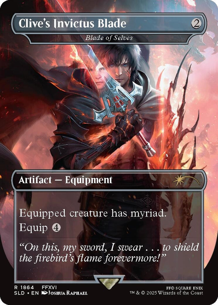 Clive's Invictus Blade - Blade of Selves [Secret Lair Drop Series] Magic: The Gathering