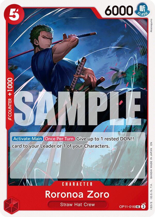 Roronoa Zoro [A Fist of Divine Speed] Bandai