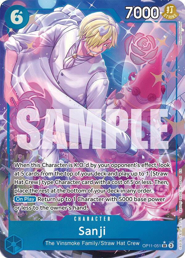 Sanji (Alternate Art) [A Fist of Divine Speed] Bandai