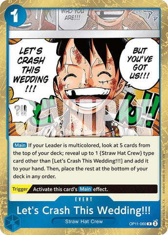 Let's Crash This Wedding!!! [A Fist of Divine Speed] Bandai