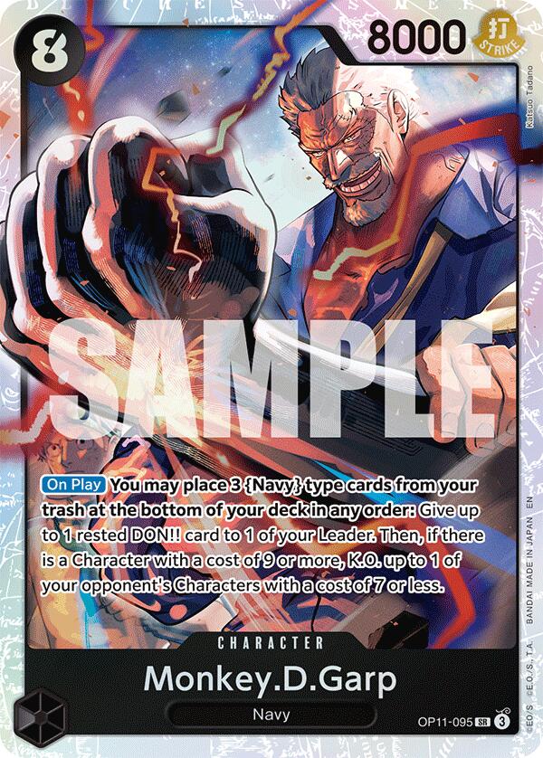 Monkey.D.Garp [A Fist of Divine Speed] Bandai