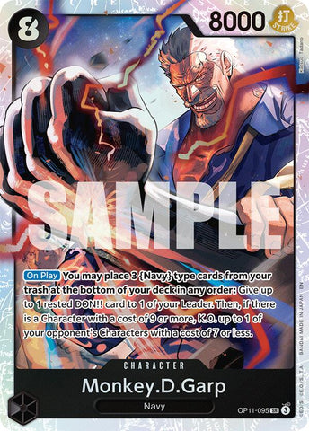Monkey.D.Garp [A Fist of Divine Speed] Bandai